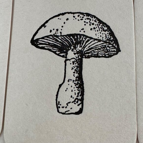 Set Of 7 Woodland Tags By Austin Press - Quirky Rabbit Mushroom Owl & Squirrel D - Picture 6 of 9